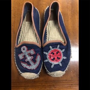 Tory Burch Maritime Espadrille flat